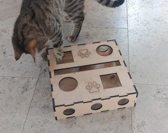 Katzenspielzeug, das den Jagdinstinkt fördert und die Intelligenz anregt, Geschenk für Katze