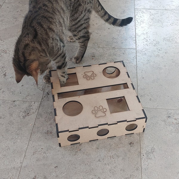 Katzenspielzeug, das den Jagdinstinkt fördert und die Intelligenz anregt, Geschenk für Katze