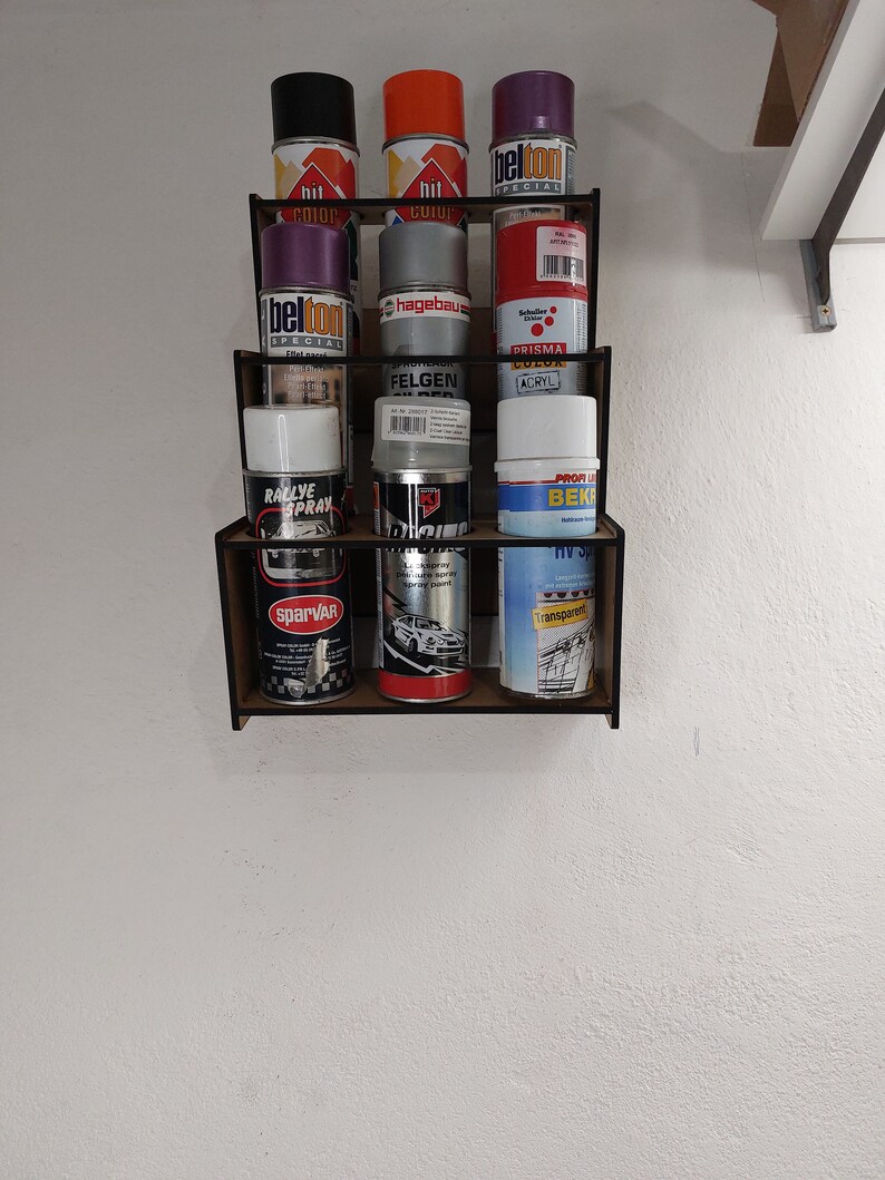 Spray Can Holder, Can Holder, Spray Can Holder SVG, Laser Cutting File ...