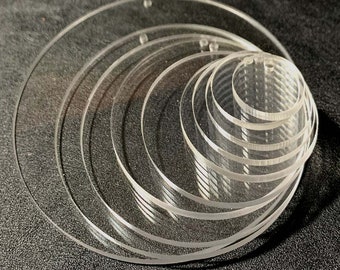 6mm Thick Acrylic Circle Blanks