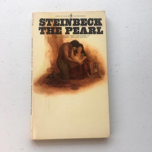 John Steinbeck “The Pearl”. Paperback in overall good vintage condition.