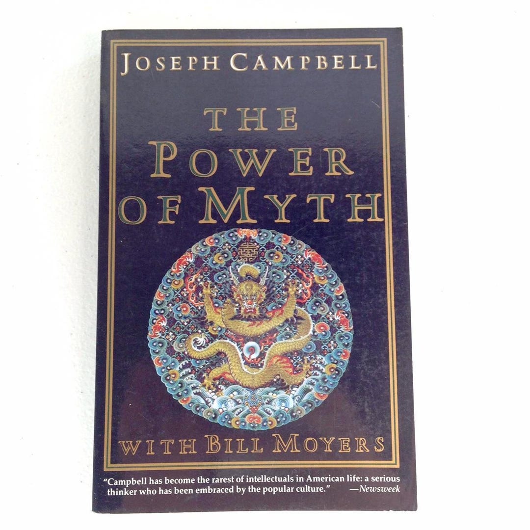 Joseph Campbell “the Power of Myth”. Softcover in Good Condition.