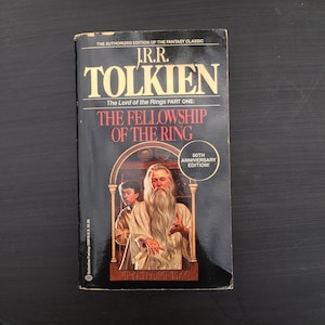 J.R.R. Tolkien “The Fellowship Of The Ring”. Paperback in overall good condition.