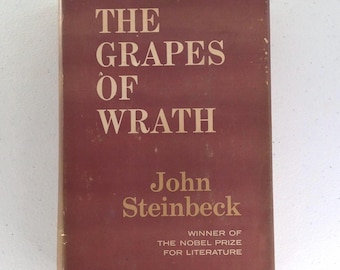 John Steinbeck “The Grapes Of Wrath”. BCE hardcover with dust jacket in fair vintage condition.