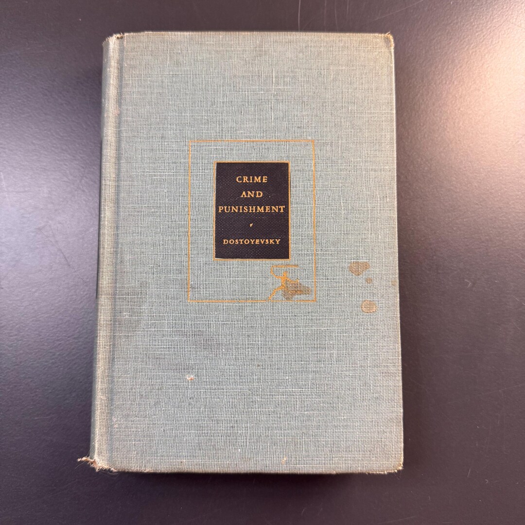 Fyodor Dostoevsky Crime and Punishment Vintage Modern Library Hardcover ...