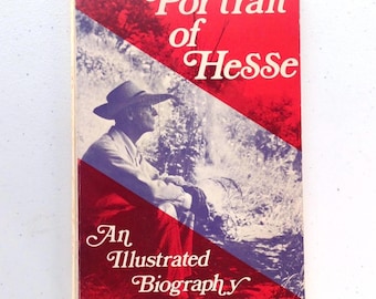 Portrait of Hesse an Illustrated Biography Hermann Hesse vintage paperback in overall good condition.