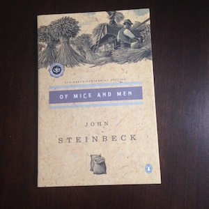 John Steinbeck “Of Mice And Men”. Paperback in like-new condition