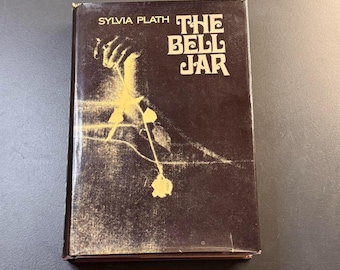 The Bell Jar by Sylvia Plath First Edition Fifth Printing Hardcover Book With Dust Jacket