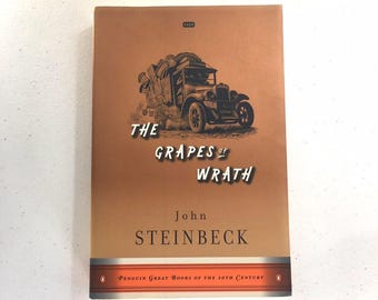 John Steinbeck “The Grapes Of Wrath”. Softcover in very good condition.