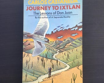 Carlos Castaneda “Journey To Ixtlan: The Lessons Of Don Juan”. Paperback in good vintage condition.