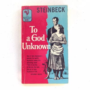 John Steinbeck “To A God Unkown”. Paperback in good used condition. Any wear is pictured.