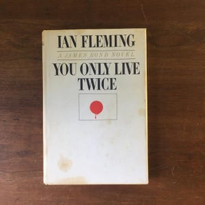 Ian Fleming “You Only Live Twice”. BCE hardcover with dust jacket in overall good vintage condition.