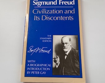 Civilization And Its Discontents by Sigmund Freud Vintage Softcover Book