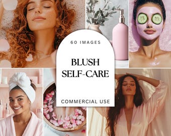 Self Care Stock Photos - Wellness Images for Instagram - Aesthetic Digital Downloads - Health and Beauty Photography - Skincare Stock Photos