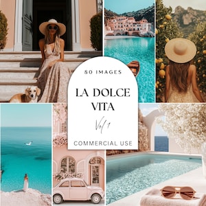 旅行ストックフォトバンドル - イタリアのストック画像 - 旅行インフルエンサーコンテンツ - 旅行リールカバー - イタリアンリビエラ - 旅行代理店の画像