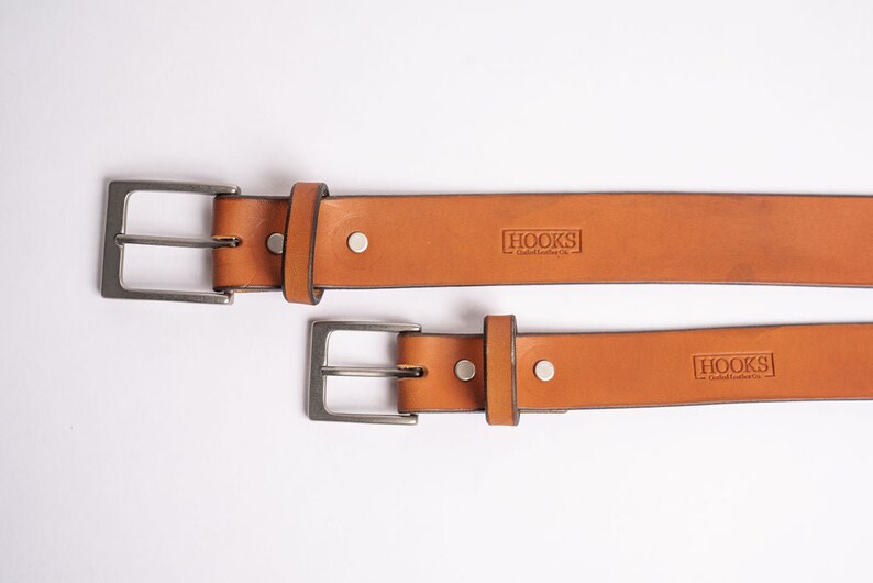 English Tan Bridle Belt