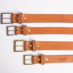 English Tan Bridle Belt