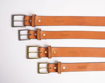 English Tan Bridle Belt