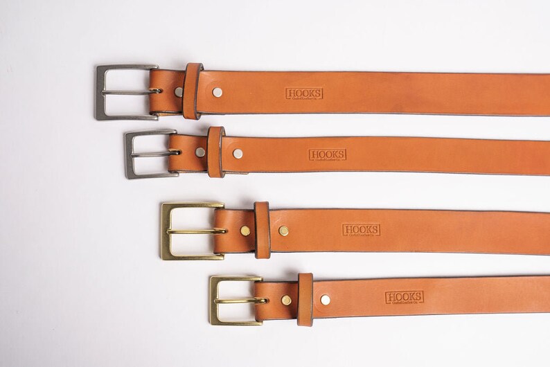 English Tan Bridle Belt