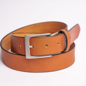 English Tan Bridle Belt