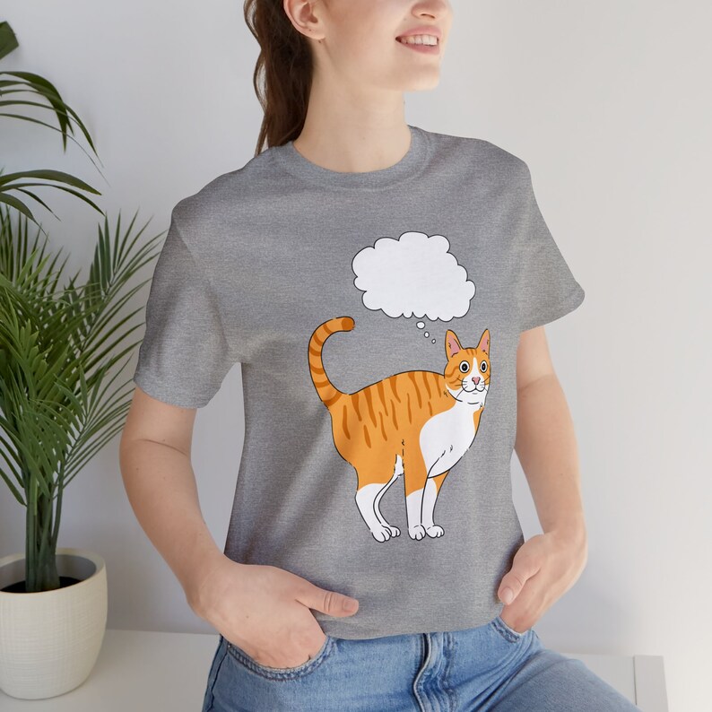 Funny Orange Cat Shirt, Cute Ginger Cat Tee, Orange Cat Mom Gifts, No