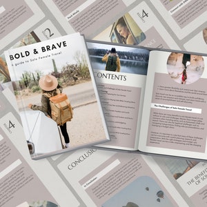 Solo Travel Guide PLR, MRR Ultimate Travel Tips for Solo Travelers, Resell Rights, Done For You eBook, Travel Planner, Travel Agent Content