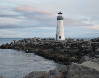 Lighthouse Photography - digital download, ocean photos