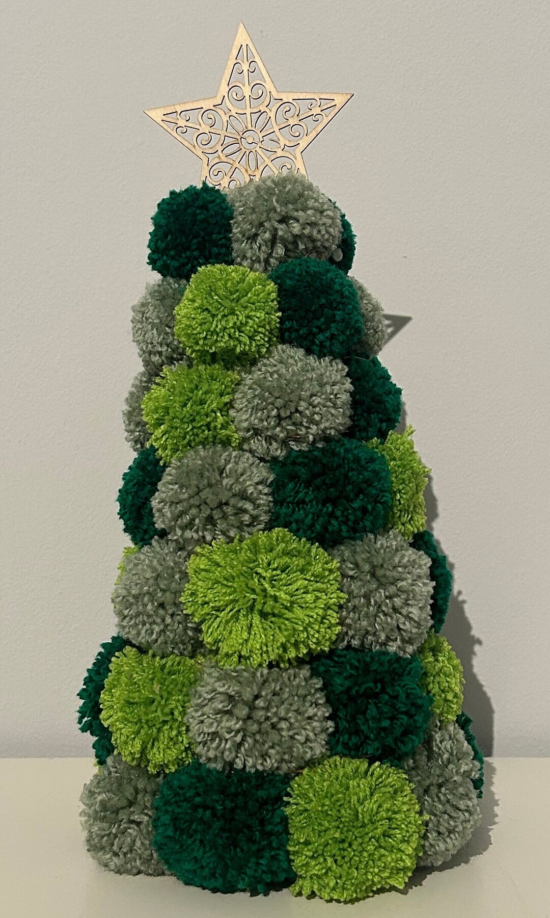 Christmas POM POM Tree Christmas Home Decoration Christmas Etsy UK