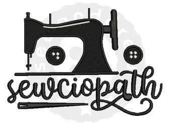 Sewciopath Embroidery Design