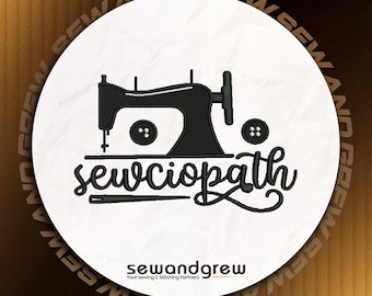 Sewciopath Embroidery Design