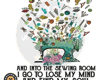 Sewing Mind Soul Embroidery Design