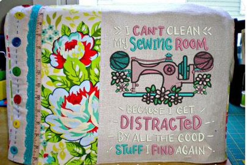 Clean Sewing Machine Sign My Clean Sewing Room Embroidery Design - Etsy