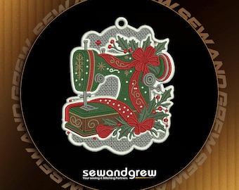 FSL Christmas Sewing Machine  Embroidery design