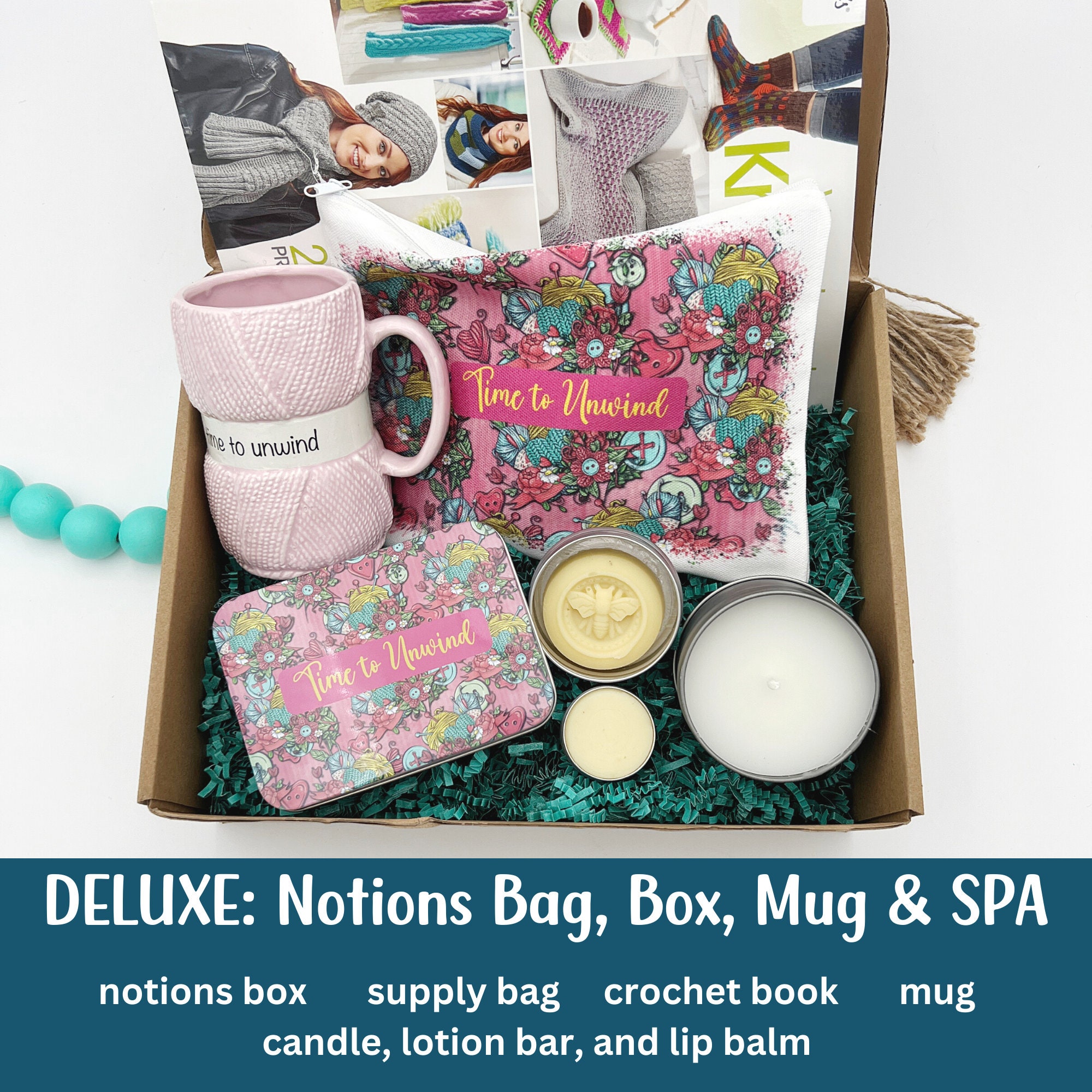 Knitting Gift Box for Knitter Gifts for Knitting Supplies for Knit