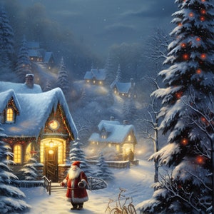 Christmas Phone Wallpaper Bundle - 16:9 Aspect Ratio - Santa Claus ...