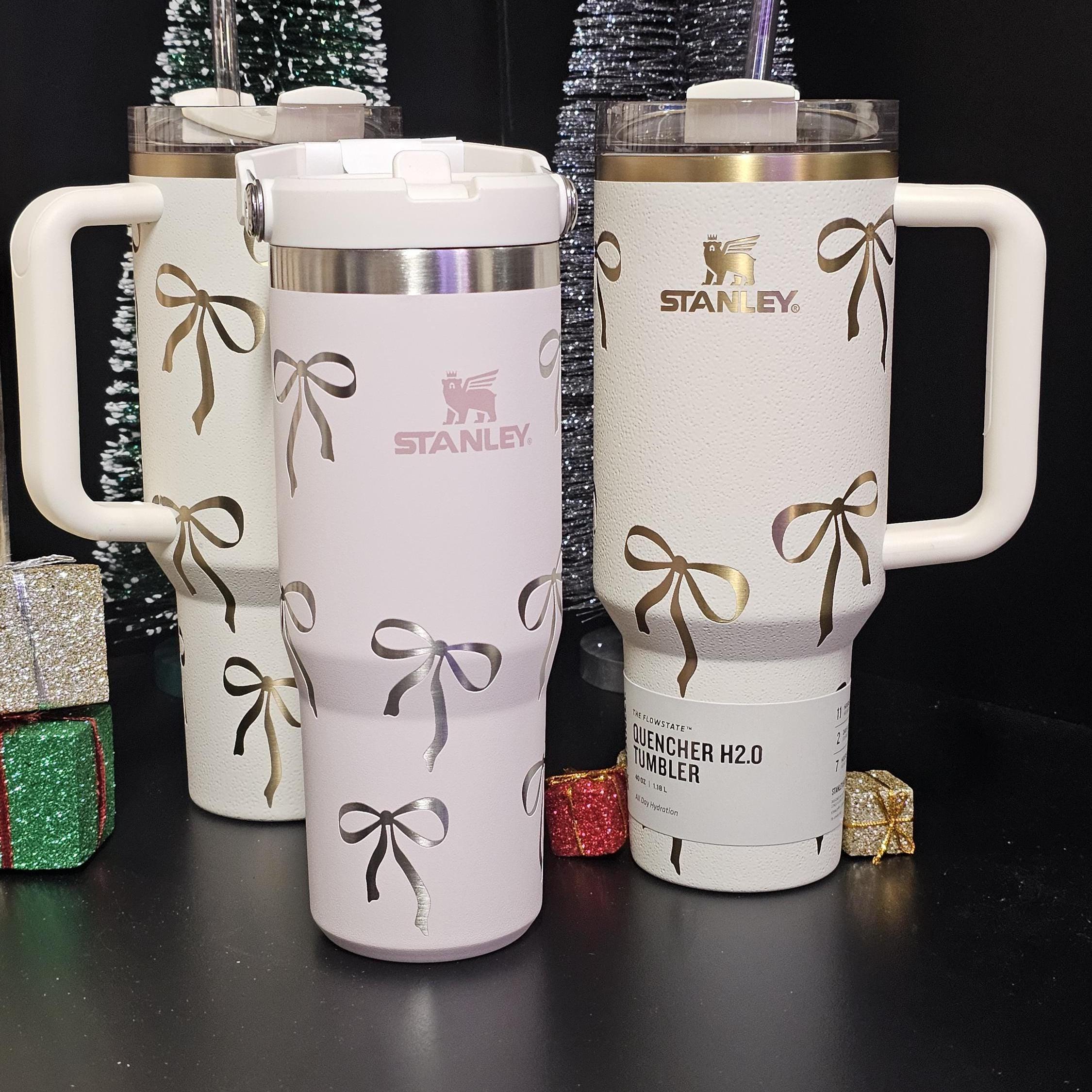 Engraved Stanley Bottle: Coquette Bows Design, 30 or 40 Oz - Etsy