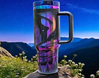 Northern Lights Chroma, 40 Oz Stainless Steel, Water Bottle With