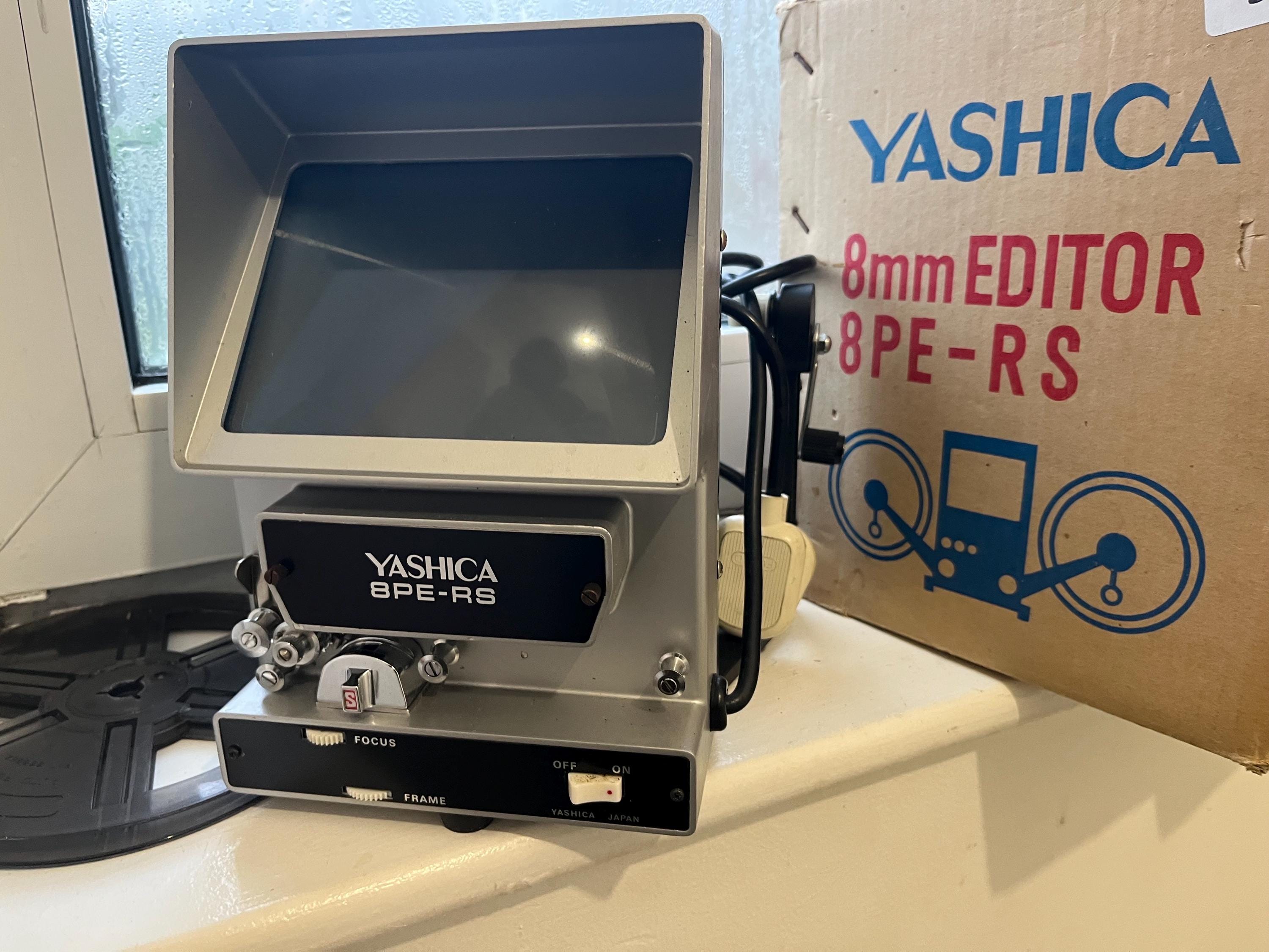 Vintage Yashica 8PE‑RS 8mm Film Editor – Made in Japan, Original