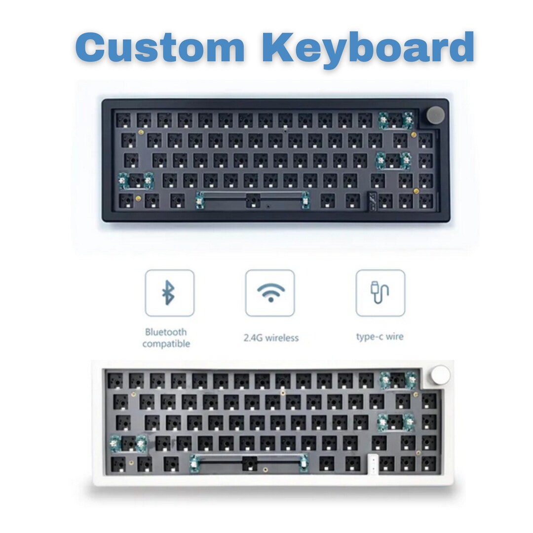 Keyboard Case Custom Keyboard Custom Keycaps RGB Backlit Etsy