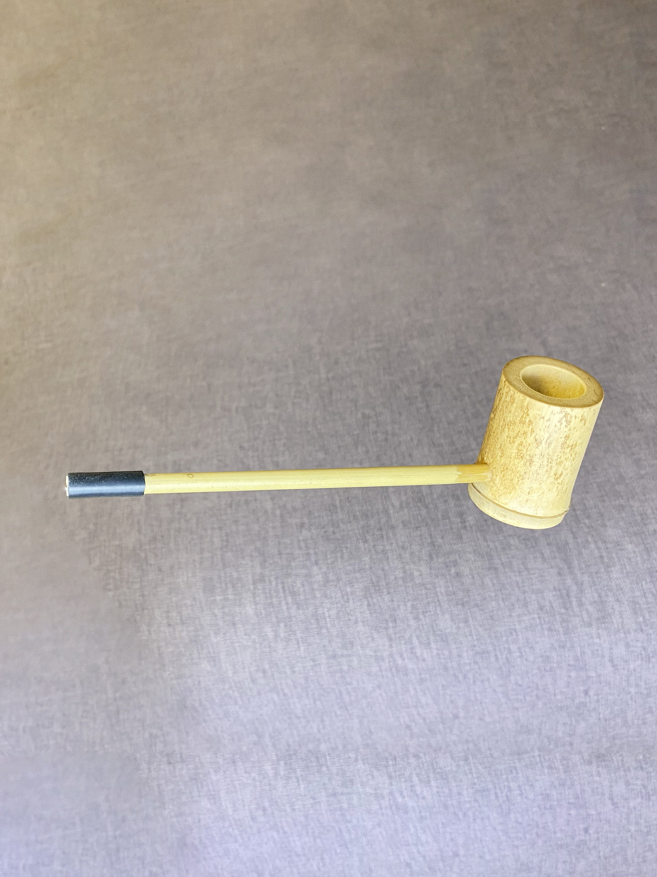 Handmade Bamboo pipe crafts Bamboo smoking pipe Traditional bamboo pipe ...