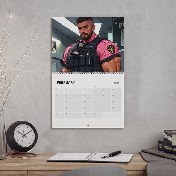 2024 Hunks Calendar Etsy