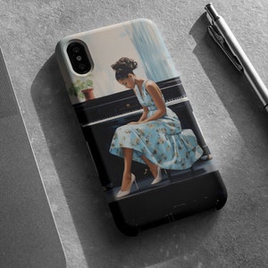 iPhone Case Music Piano iPhone Case African American iPhone Case for Musician Gift for Pianist Gift for Music Lover