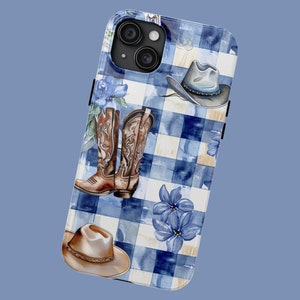 iPhone Case Western Country Phone Case Cowboy Gifts for Birthday Cowgirl Gifts iPhone Tough Case for Friend