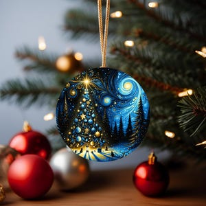 Northern Lights Ornament, Winter Wonderland Ornaments, Christmas Tree ...