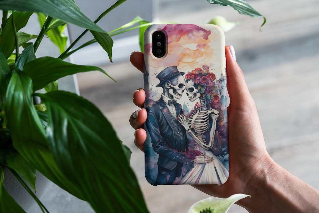 IPhone Case Scary Skeleton iPhone Case Scary Gifts for Horror Lover
