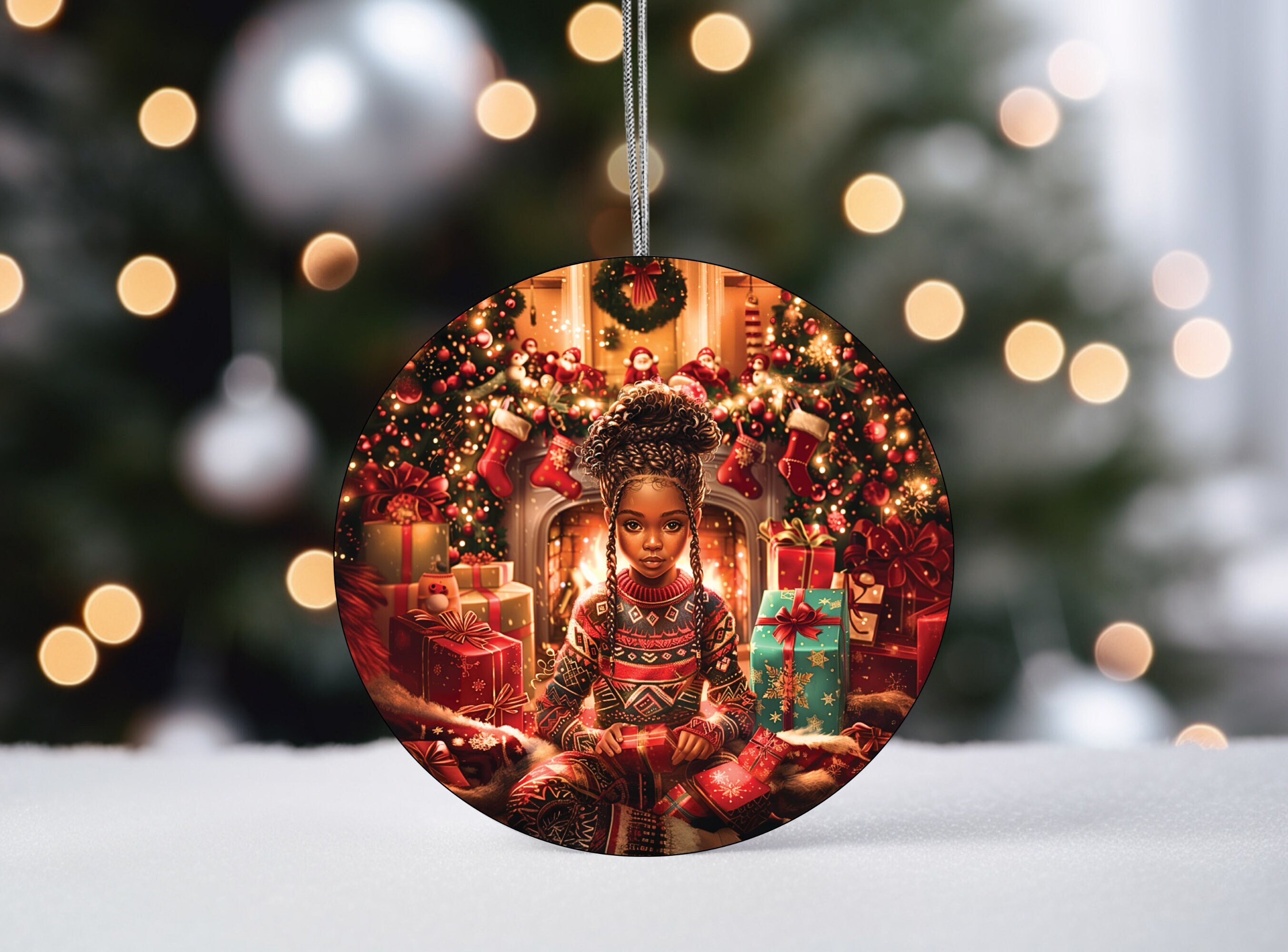 African American Christmas Ornaments, African American Christmas