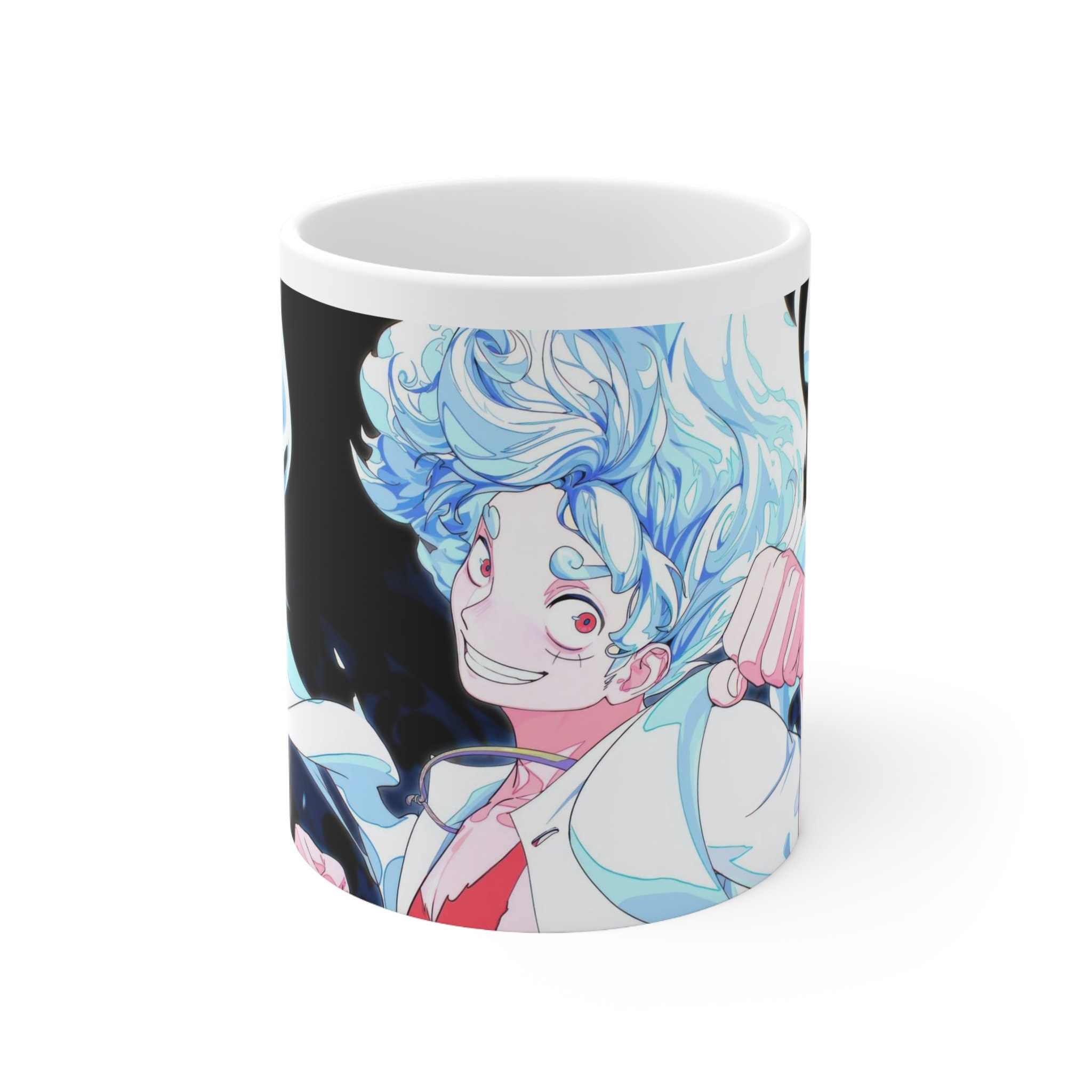  Eoilya Taza de café de una pieza de anime con platillo,  sombrero de paja Luffy, vaso de cerámica, regalos para adultos, regalo o  recuerdo para fanáticos (Luffy) : Hogar y Cocina