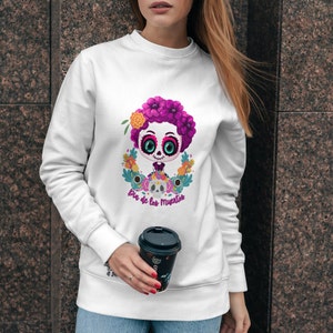 Catrina, Dia de los Muertos Sweatshirt, Unisex Heavy Blend™ Crewneck Sweatshirt, Catrina