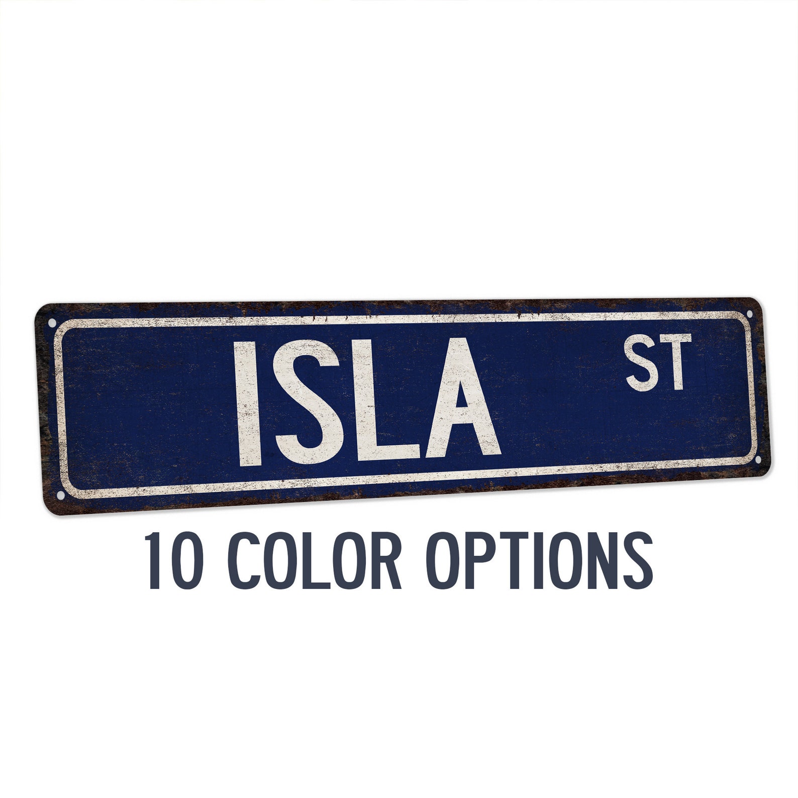 Isla Sign Isla Sign, Isla Gift, Girls Room Decor, Custom Street Sign, Signs for ...