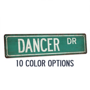 Dancer Sign, Dancer Street Sign, Dance Studio Decor, Ballet Sign, Tap Dance, Jazz Dance, Modern Ballroom Dance, Gift for Dancer 104180021072